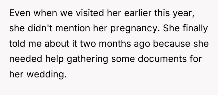 Even when we visited her earlier this year, she didn't...