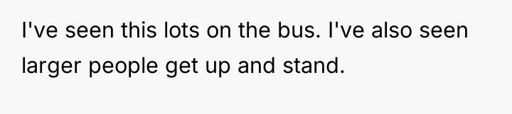 I've seen this lots on the bus. I've also seen...