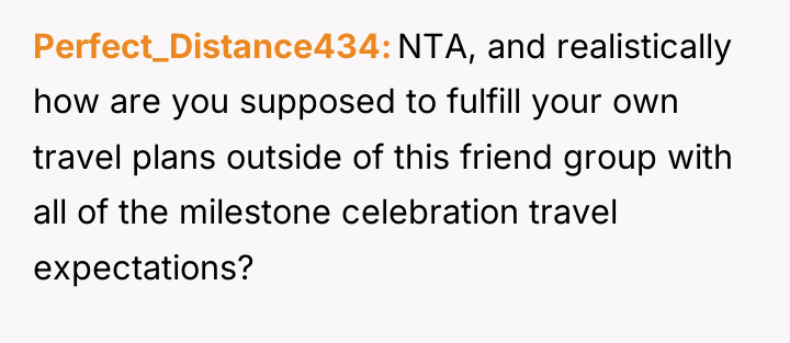 Perfect_Distance434 NTA, and realistically how are you supposed to fulfill...