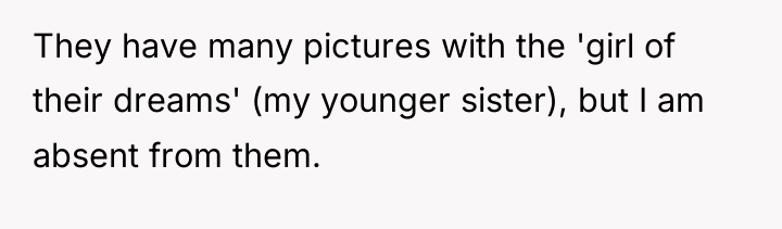 They have many pictures with the 'girl of their dreams'...