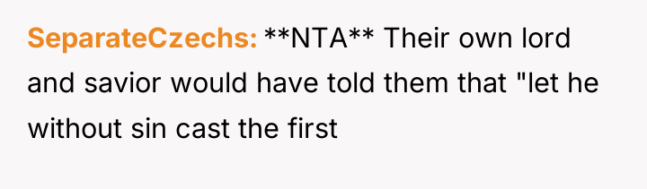 SeparateCzechs **NTA** Their own lord and savior would have told...