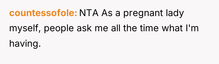 countessofole NTA As a pregnant lady myself, people ask me...