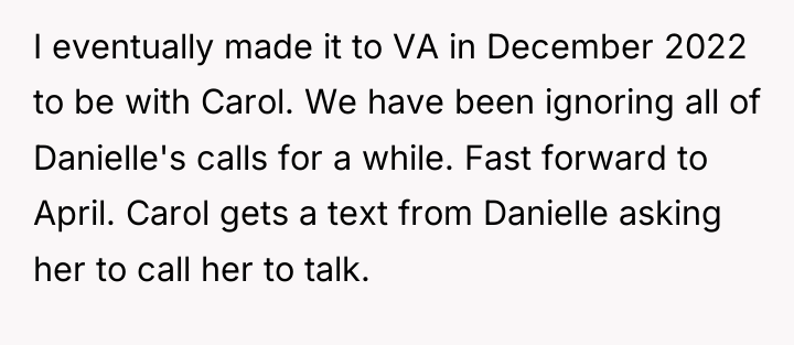 I eventually made it to VA in December 2022 to...