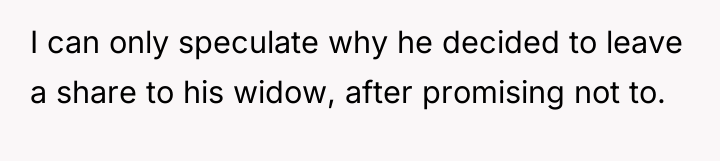 I can only speculate why he decided to leave a...