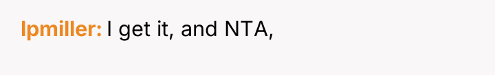 lpmiller I get it, and NTA,