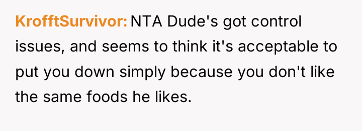 KrofftSurvivor NTA Dude's got control issues, and seems to think...