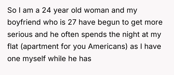 So I am a 24 year old woman and my...