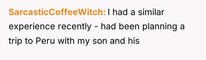 SarcasticCoffeeWitch I had a similar experience recently - had been...