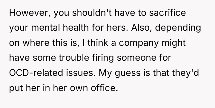 However, you shouldn't have to sacrifice your mental health for...