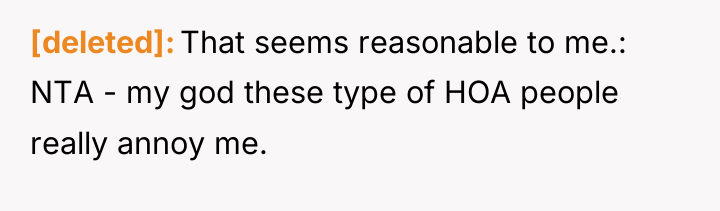 [deleted] That seems reasonable to me.: NTA - my god...