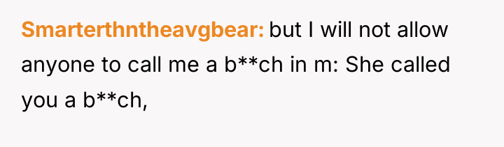 Smarterthntheavgbear but I will not allow anyone to call me...