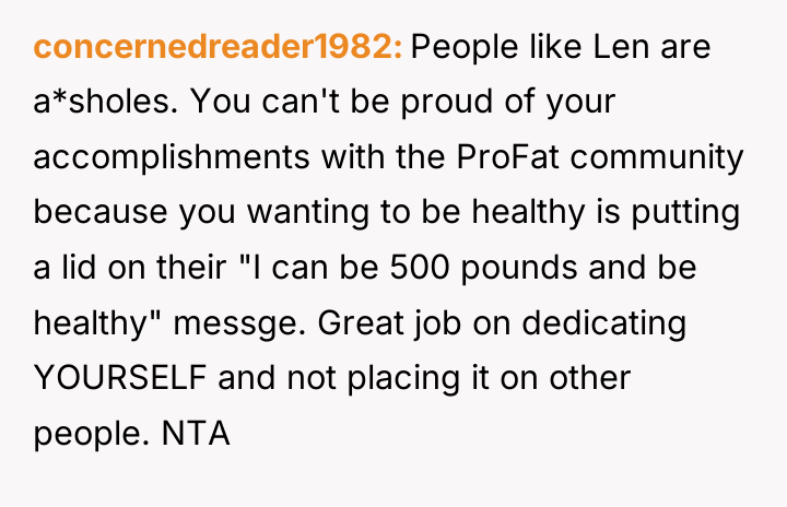 concernedreader1982 People like Len are a*sholes. You can't be proud...