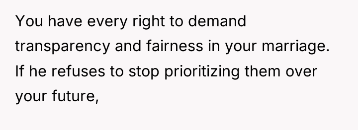 You have every right to demand transparency and fairness in...