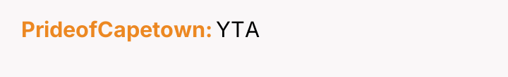 PrideofCapetown YTA