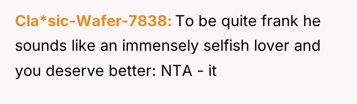 Cla*sic-Wafer-7838 To be quite frank he sounds like an immensely...