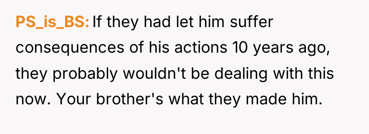 PS_is_BS If they had let him suffer consequences of his...