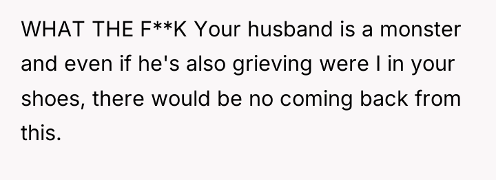 WHAT THE F**K Your husband is a monster and even...
