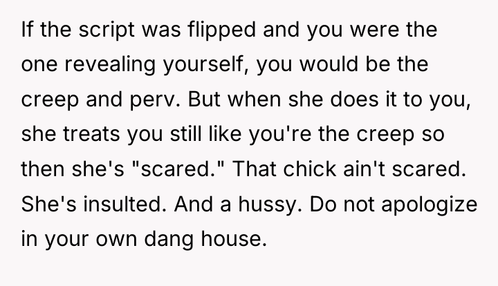 If the script was flipped and you were the one...