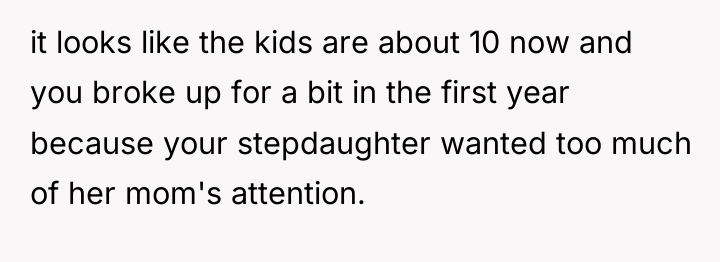 it looks like the kids are about 10 now and...