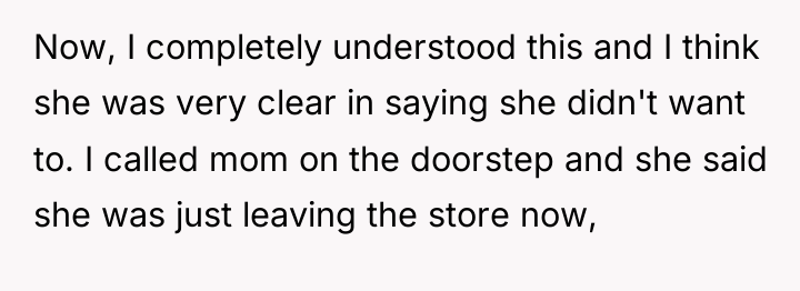 Now, I completely understood this and I think she was...
