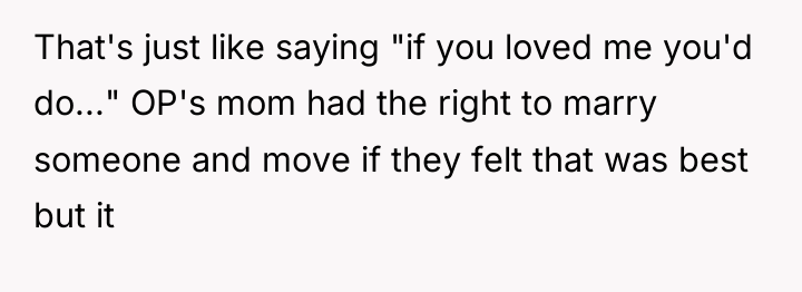 That's just like saying "if you loved me you'd do..."...