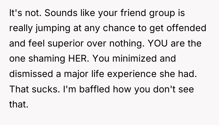 It's not. Sounds like your friend group is really jumping...