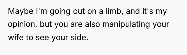 Maybe I'm going out on a limb, and it's my...