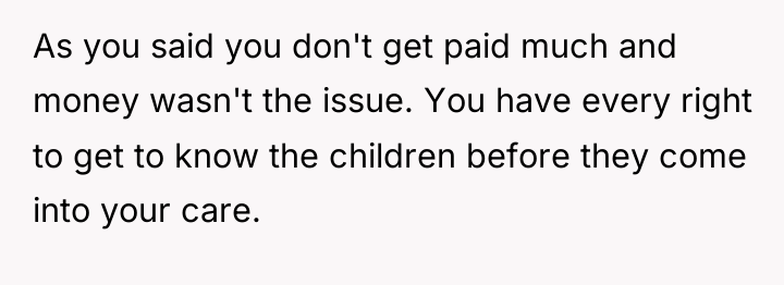 As you said you don't get paid much and money...