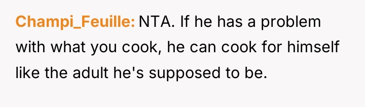 Champi_Feuille NTA. If he has a problem with what you...