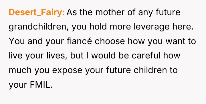 Desert_Fairy As the mother of any future grandchildren, you hold...