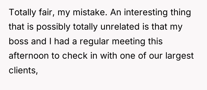 Totally fair, my mistake. An interesting thing that is possibly...