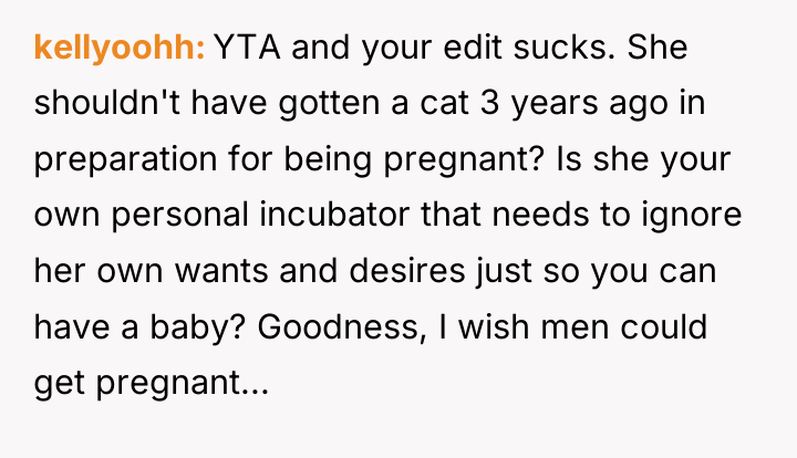 kellyoohh YTA and your edit sucks. She shouldn't have gotten...