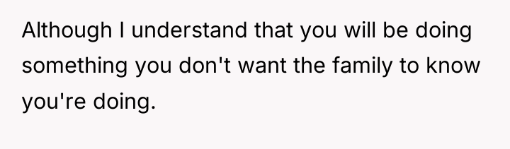 Although I understand that you will be doing something you...