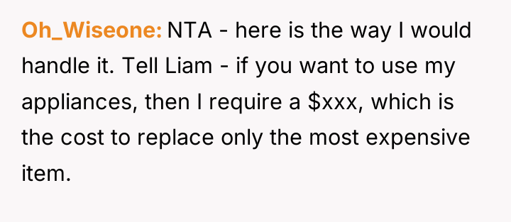 Oh_Wiseone NTA - here is the way I would handle...