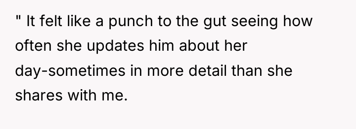 " It felt like a punch to the gut seeing...