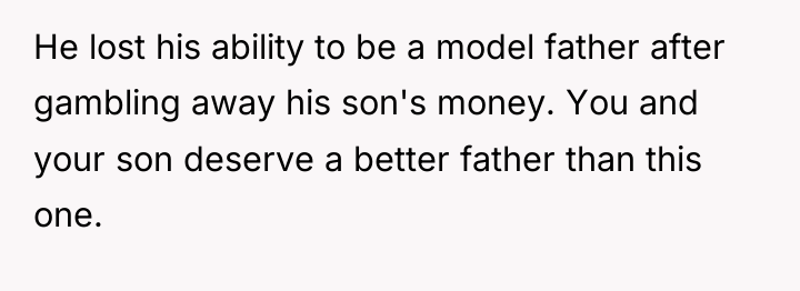 He lost his ability to be a model father after...