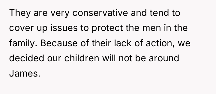 They are very conservative and tend to cover up issues...