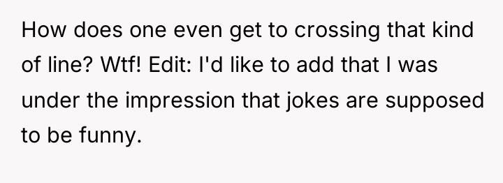 How does one even get to crossing that kind of...