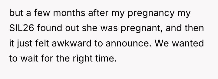 but a few months after my pregnancy my SIL26 found...
