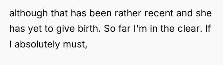 although that has been rather recent and she has yet...
