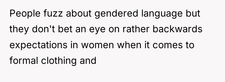 People fuzz about gendered language but they don't bet an...