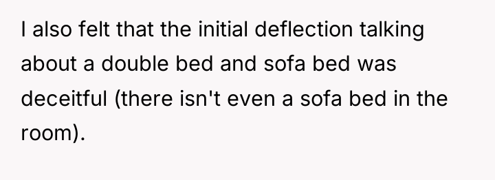 I also felt that the initial deflection talking about a...