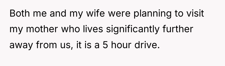 Both me and my wife were planning to visit my...