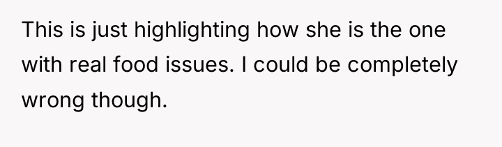 This is just highlighting how she is the one with...
