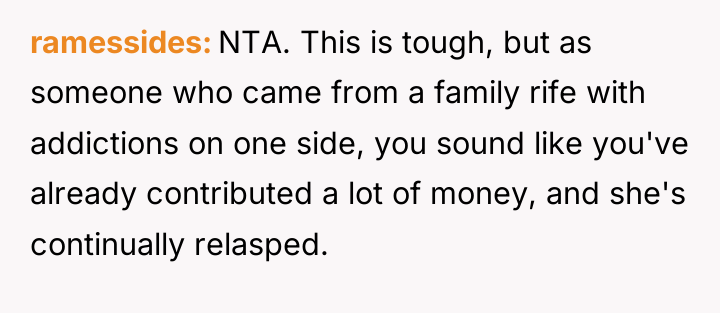 ramessides NTA. This is tough, but as someone who came...