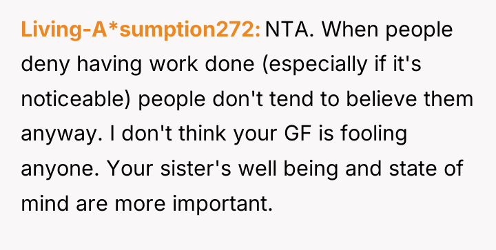 Living-A*sumption272 NTA. When people deny having work done (especially if...