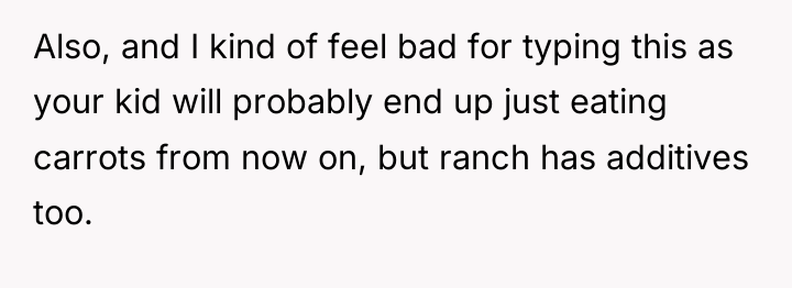 Also, and I kind of feel bad for typing this...