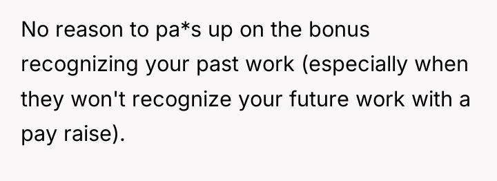 No reason to pa*s up on the bonus recognizing your...