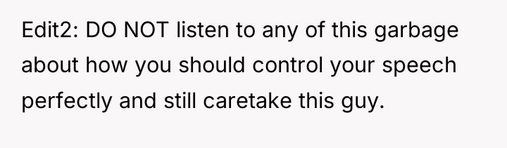 Edit2: DO NOT listen to any of this garbage about...
