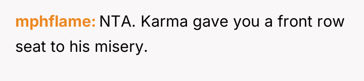 mphflame NTA. Karma gave you a front row seat to...